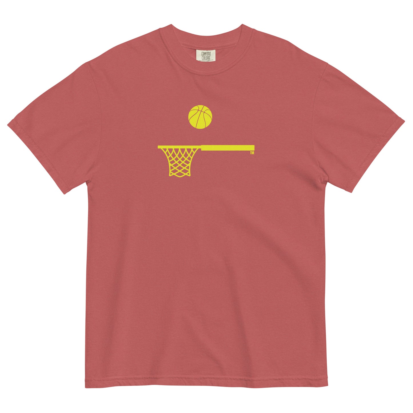 Yellow Hoop and Ball Thick T