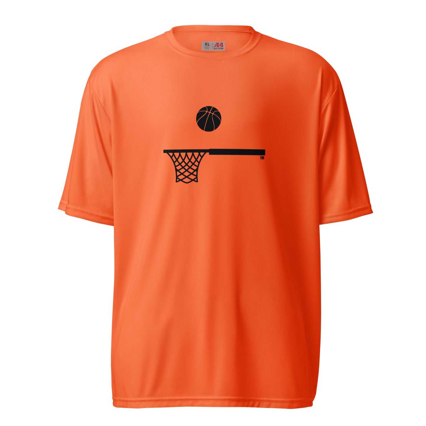 Ball and Hoop Black Hoop-In-T