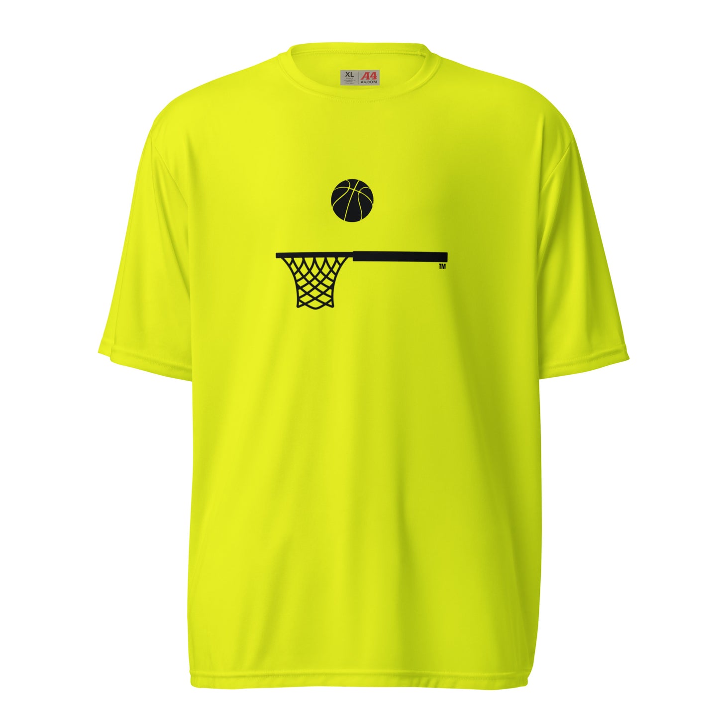 Ball and Hoop Black Hoop-In-T