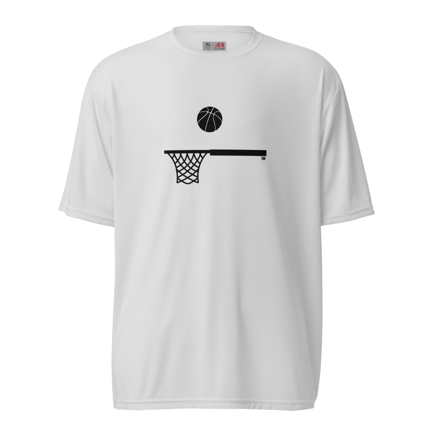 Ball and Hoop Black Hoop-In-T