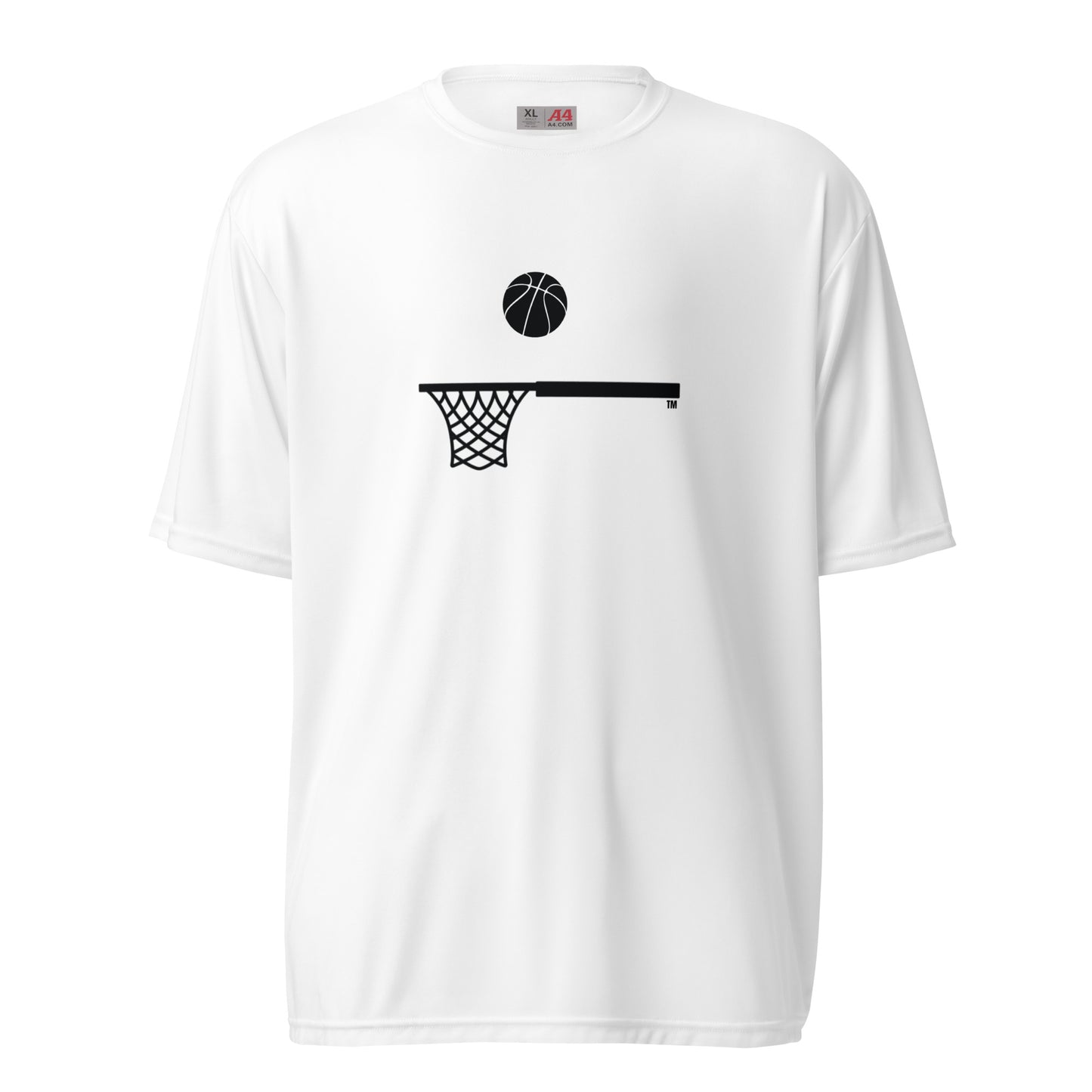 Ball and Hoop Black Hoop-In-T