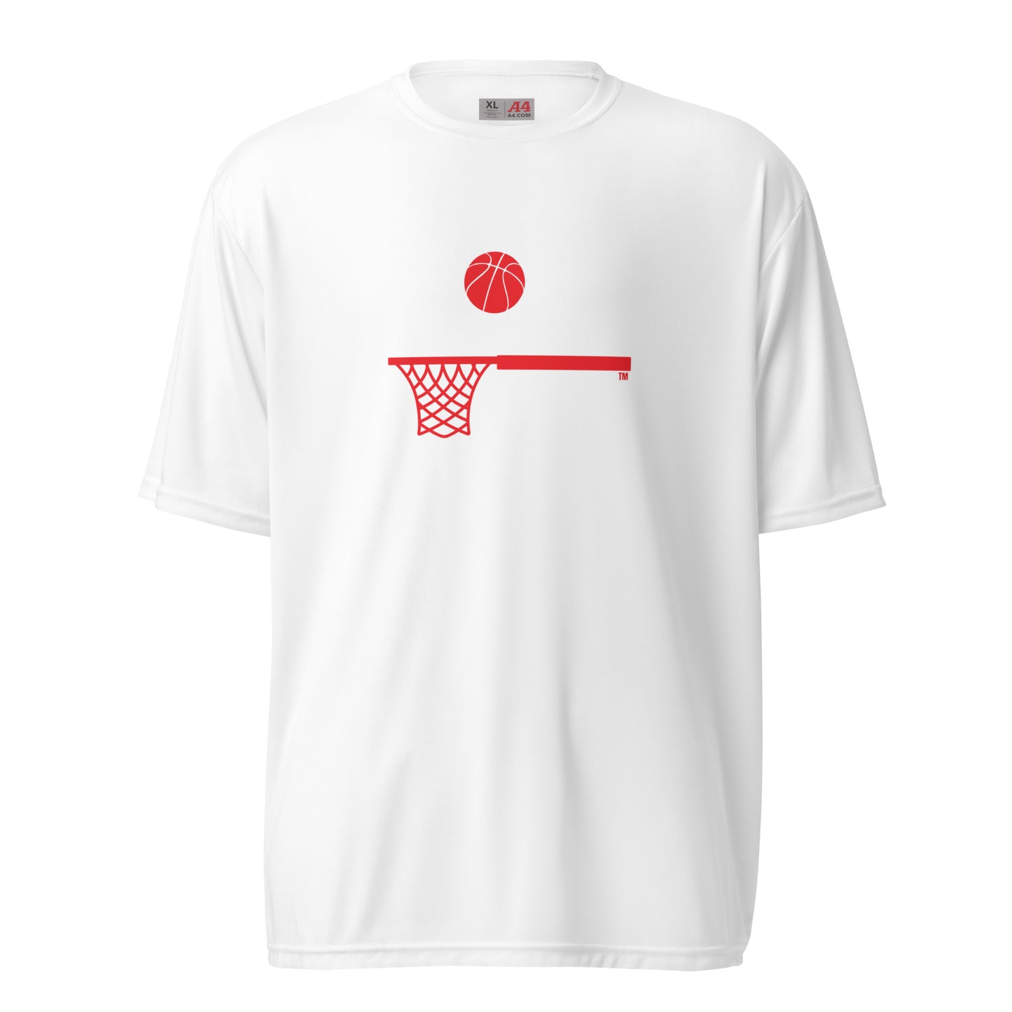 Ball and Hoop Red Hoop-In-T