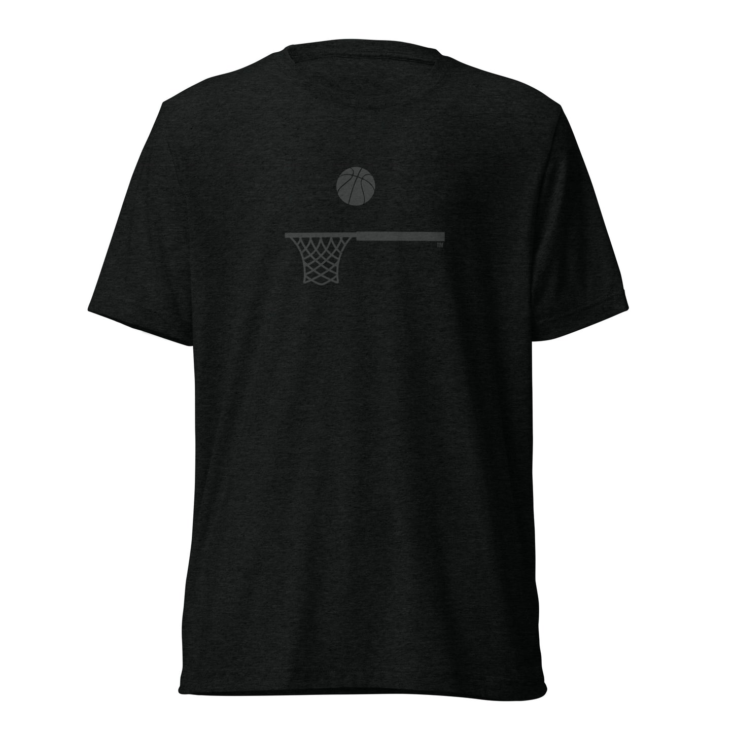 Black Ball and Hoop Lifestyle TriBlend