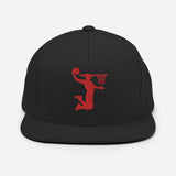 Embroidered Red Nu Dunkman Snap Back