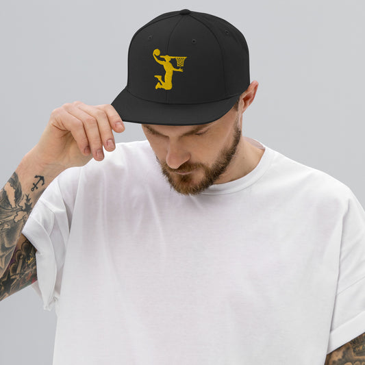 Embroidered Gold Nu Dunkman Snap Back
