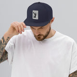 Embroidered Nu Dunkman White Patch Snap Back