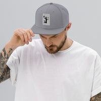 Embroidered Nu Dunkman White Patch Snap Back