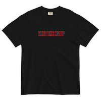 FREE THE HOOP - Thick T - Blue Red Boarder