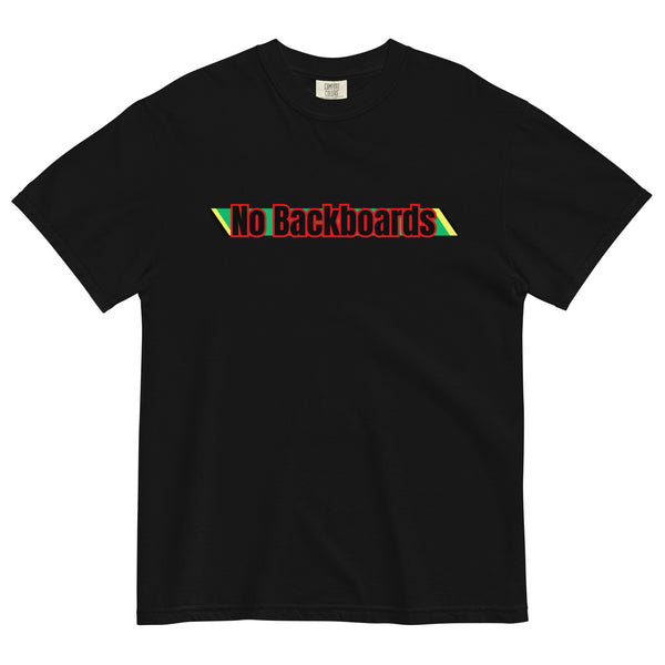 No Backboard Thick Ts - Black Red Racing