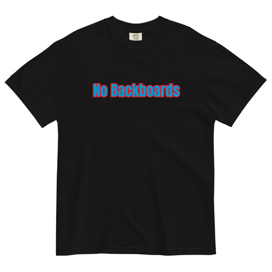 No Backboard Thick Ts - Blue Red Boarder