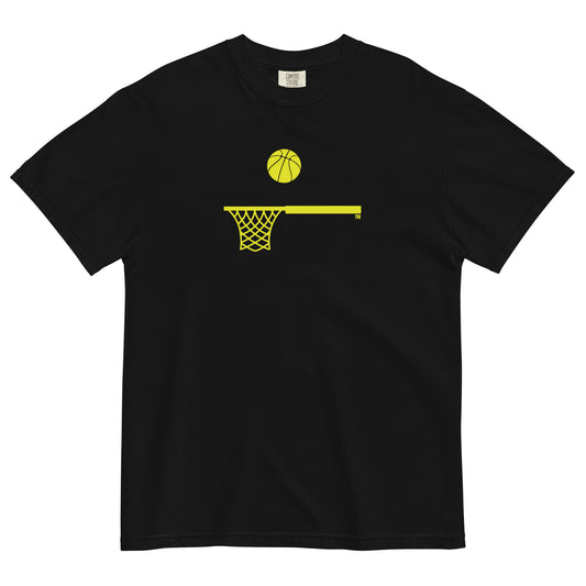 Yellow Hoop and Ball Thick T