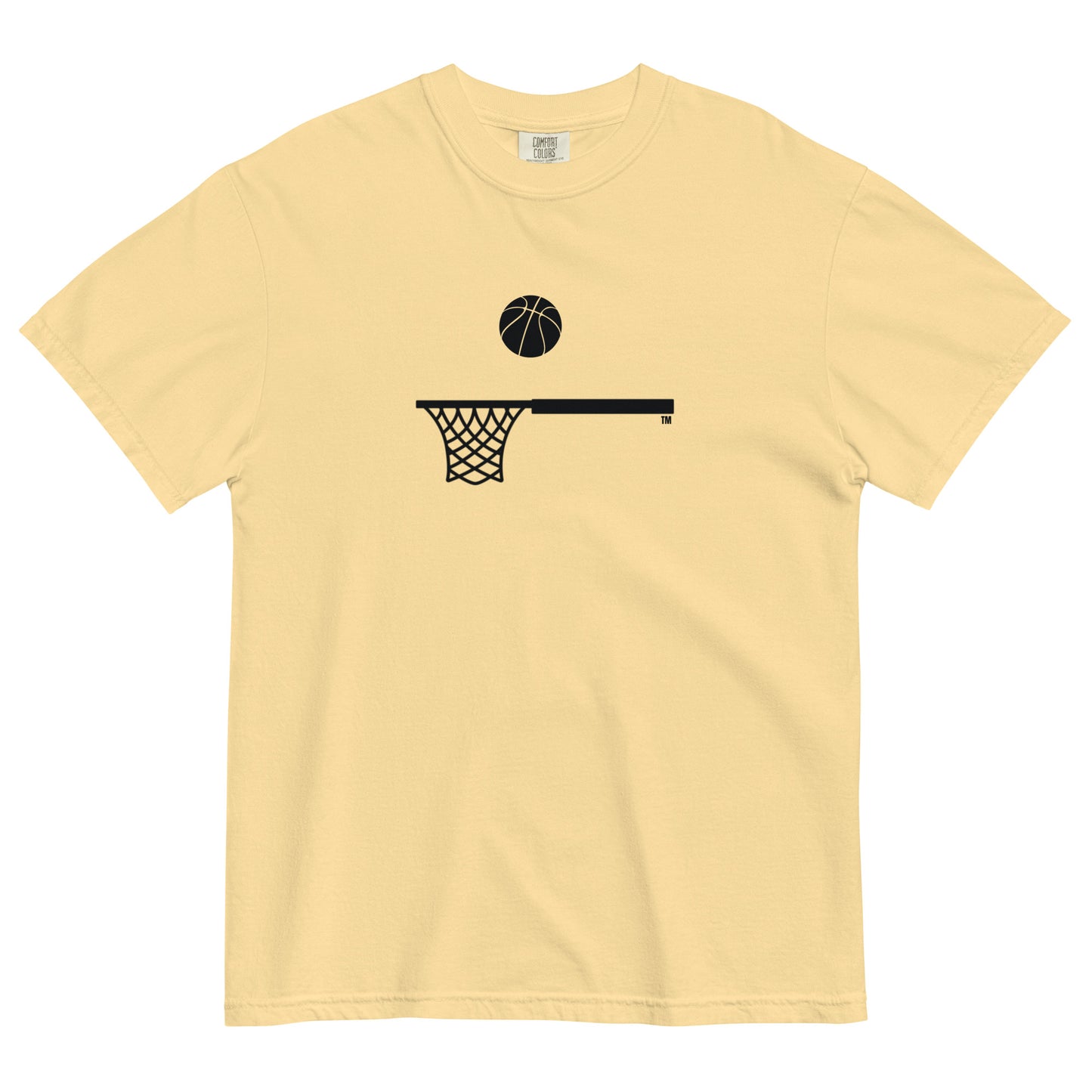 Black Ball and Hoop Thick T