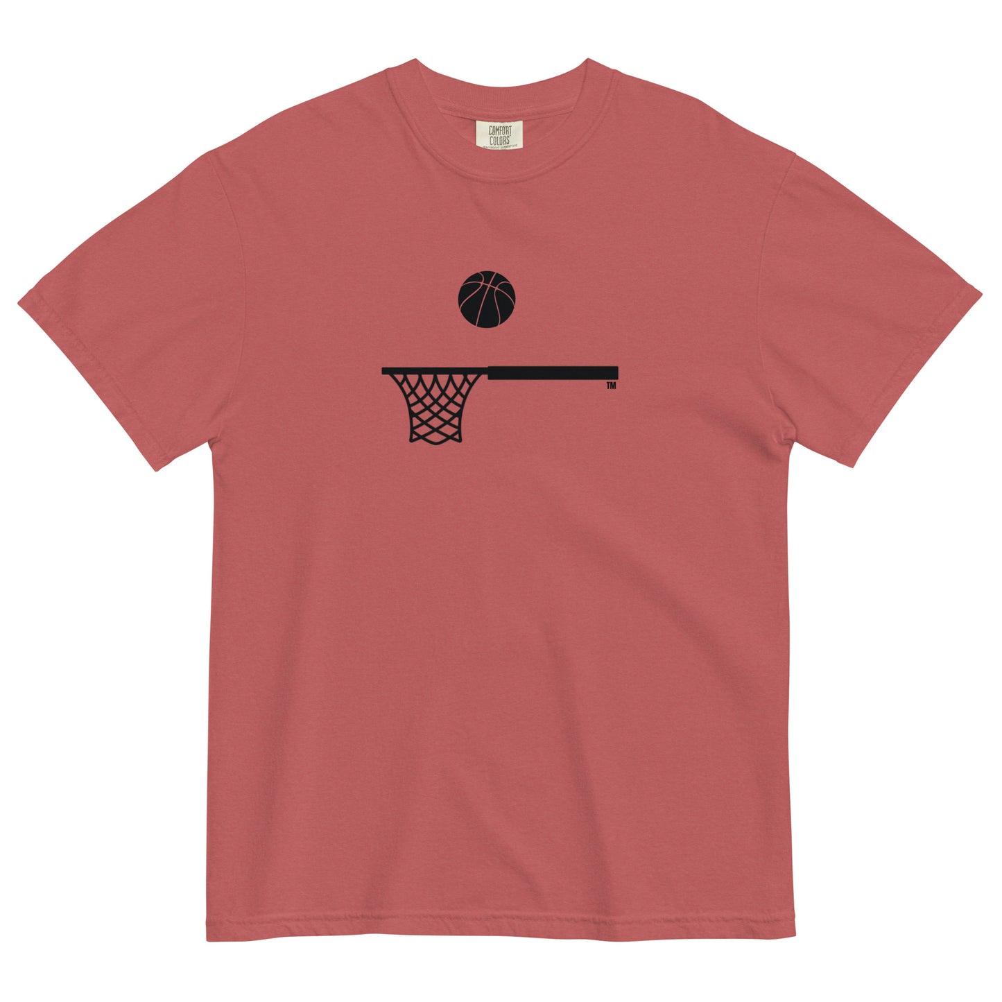 Black Ball and Hoop Thick T