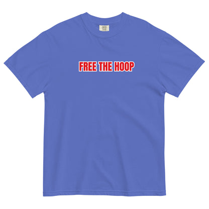 Free The Hoop - Thick T - Red White Boarder