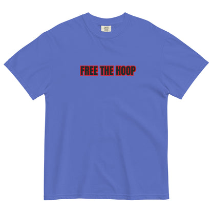 FREE THE HOOP - Thick T - Blue Red Boarder
