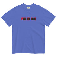 FREE THE HOOP - Thick T - Blue Red Boarder