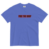 FREE THE HOOP - Thick T - Blue Red Boarder