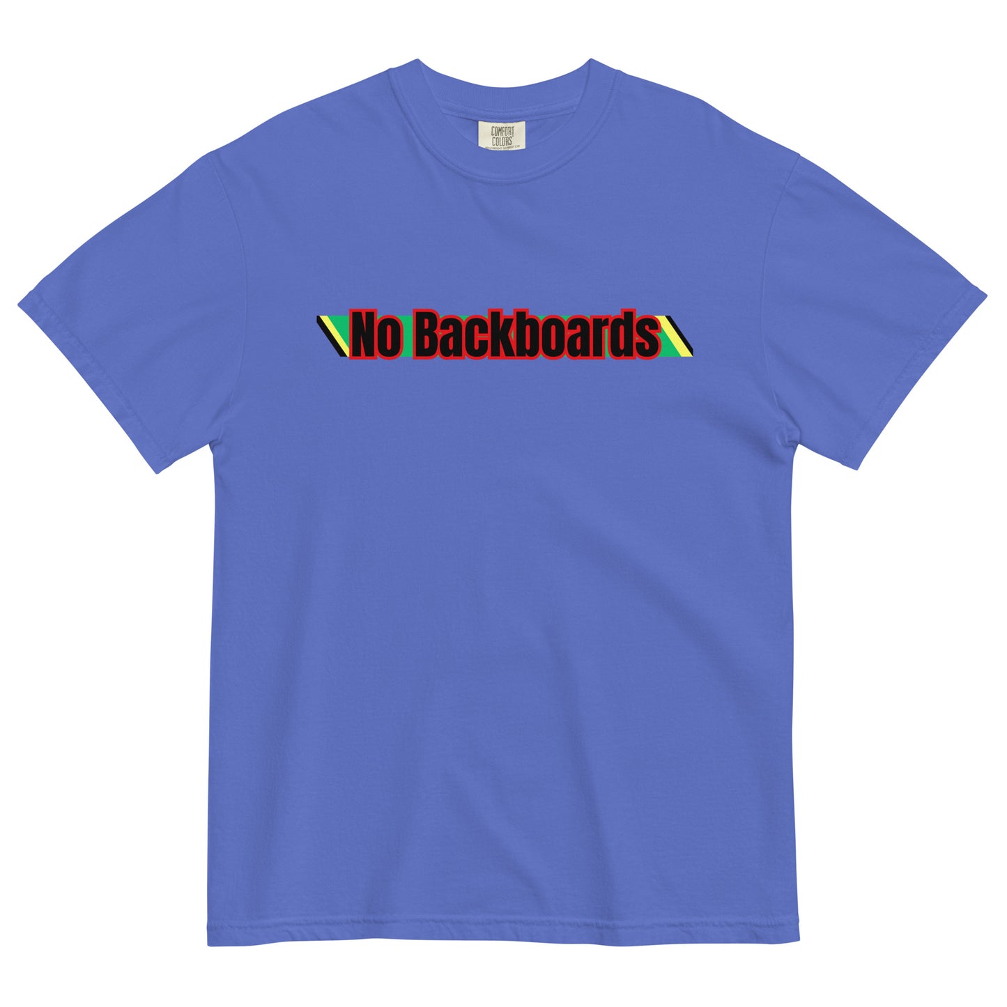 No Backboard Thick Ts - Black Red Racing