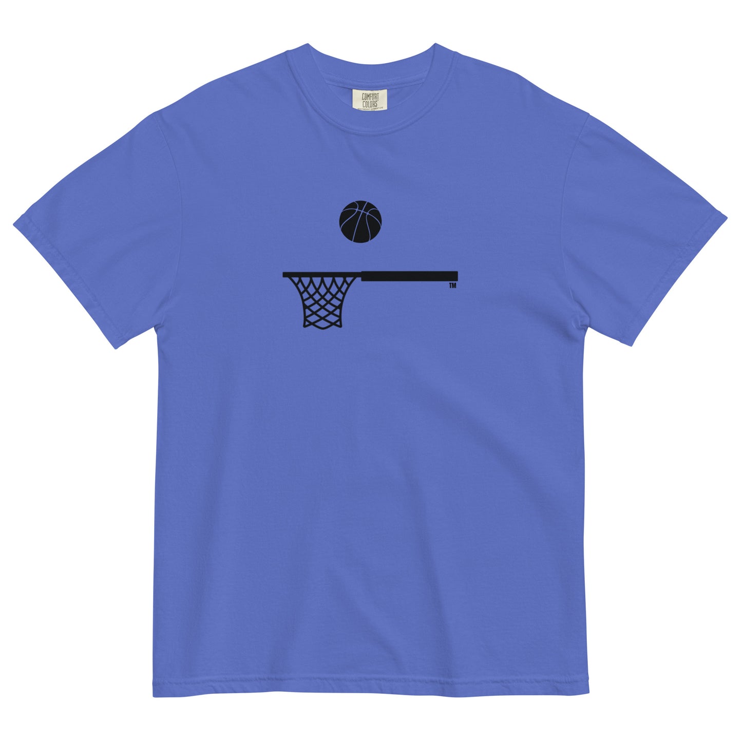 Black Ball and Hoop Thick T
