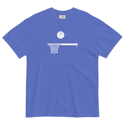 White Hoop and Ball Thick T