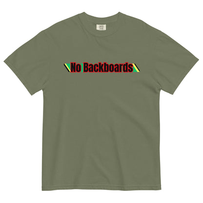 No Backboard Thick Ts - Black Red Racing