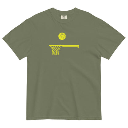 Yellow Hoop and Ball Thick T