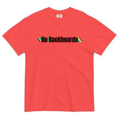 No Backboard Thick Ts - Black Red Racing
