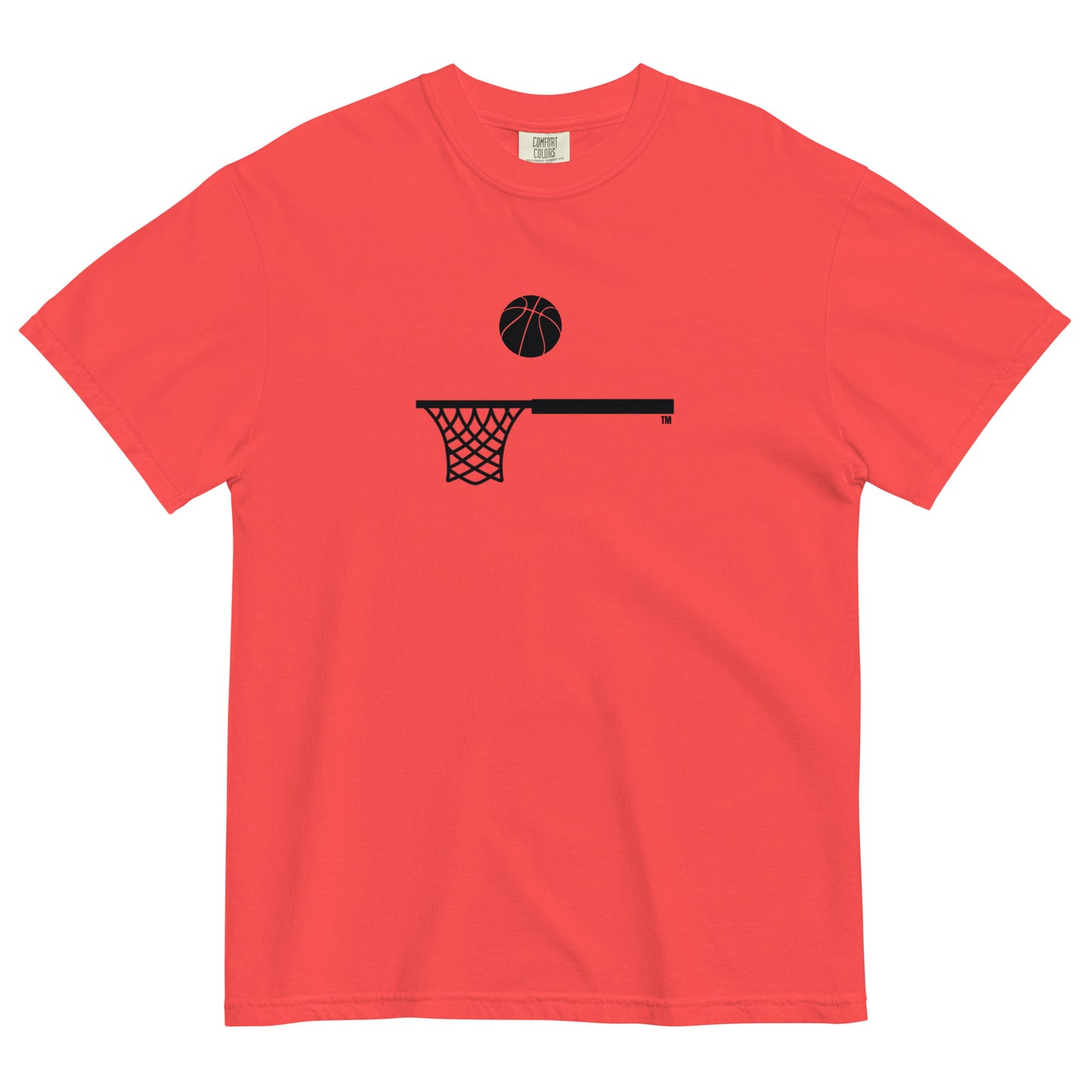 Black Ball and Hoop Thick T
