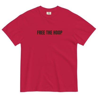 FREE THE HOOP - Thick T - Blue Red Boarder