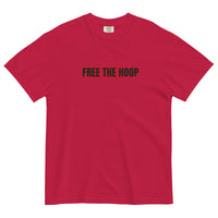 FREE THE HOOP - Thick T - Blue Red Boarder