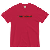 FREE THE HOOP - Thick T - Blue Red Boarder