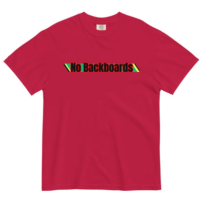 No Backboard Thick Ts - Black Red Racing
