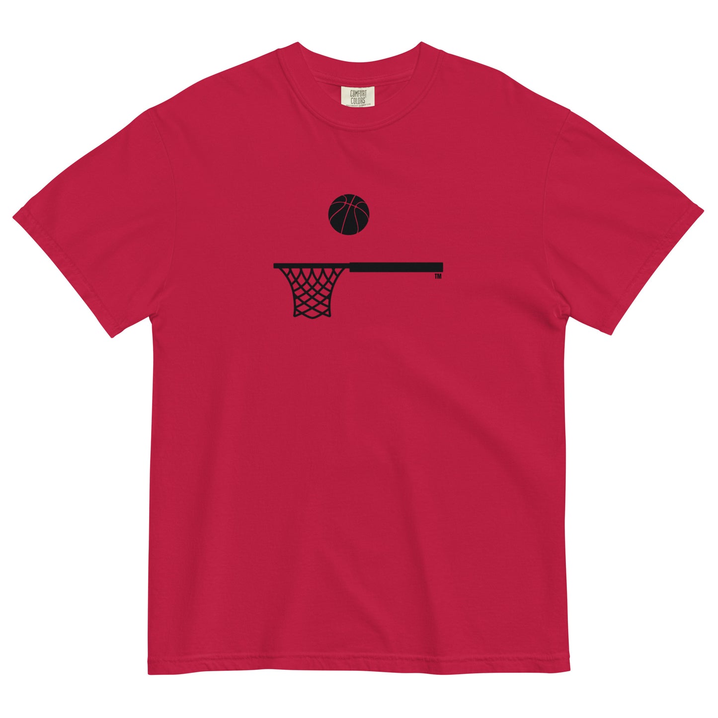 Black Ball and Hoop Thick T