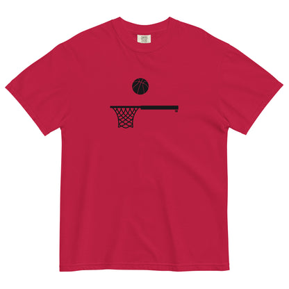 Black Ball and Hoop Thick T