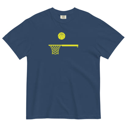 Yellow Hoop and Ball Thick T