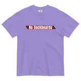 No Backboard Thick Ts - White Red Racing