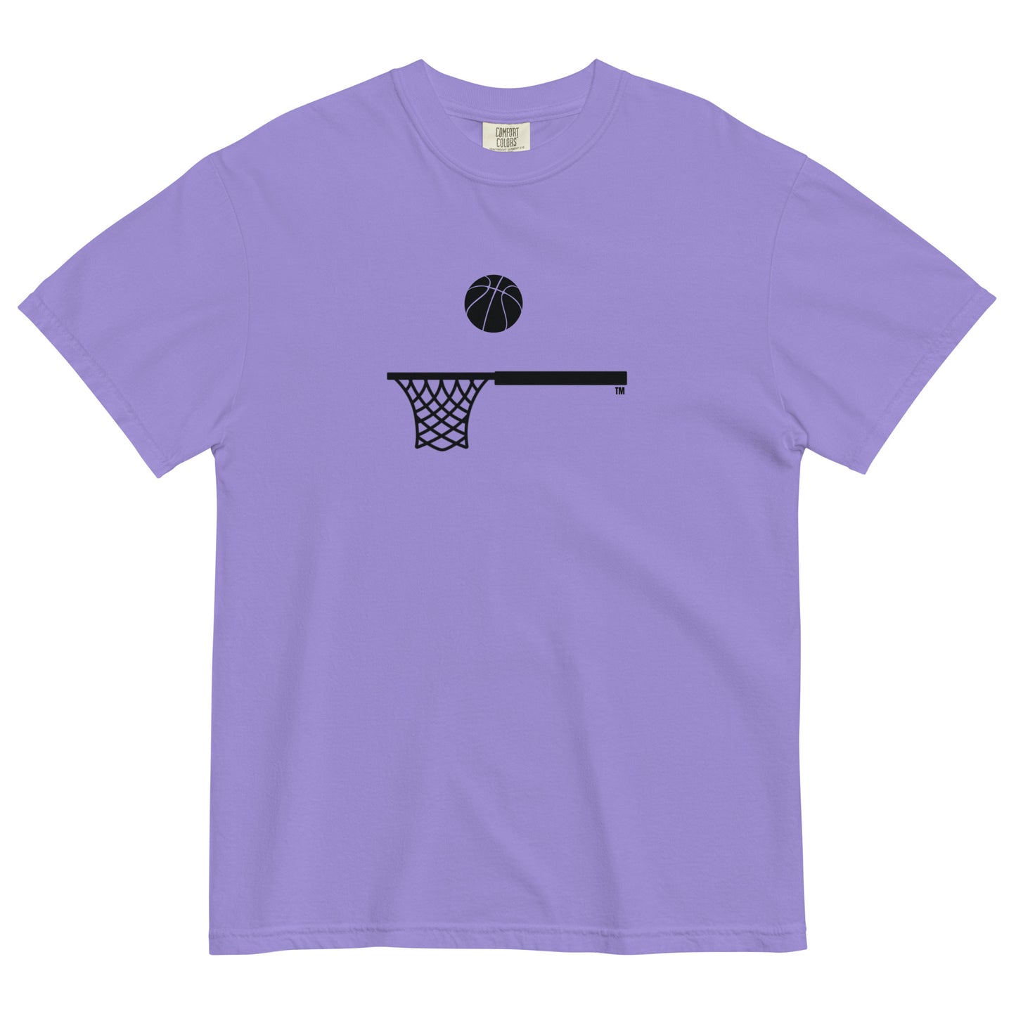 Black Ball and Hoop Thick T