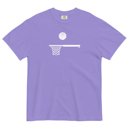 White Hoop and Ball Thick T