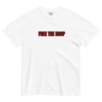 FREE THE HOOP - Thick T - Blue Red Boarder