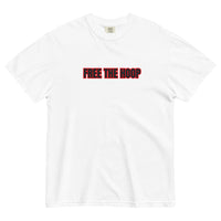 FREE THE HOOP - Thick T - Blue Red Boarder