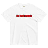 No Backboard Thick Ts - Red Black Boarder