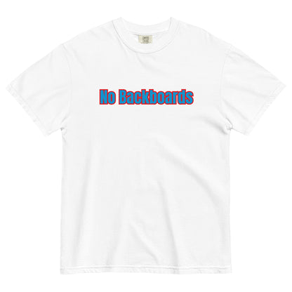 No Backboard Thick Ts - Blue Red Boarder