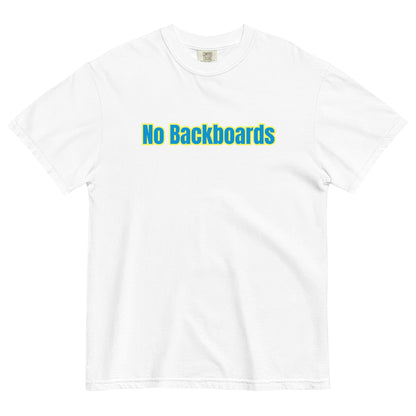 No Backboard Thick Ts - Blue Yellow Boarder