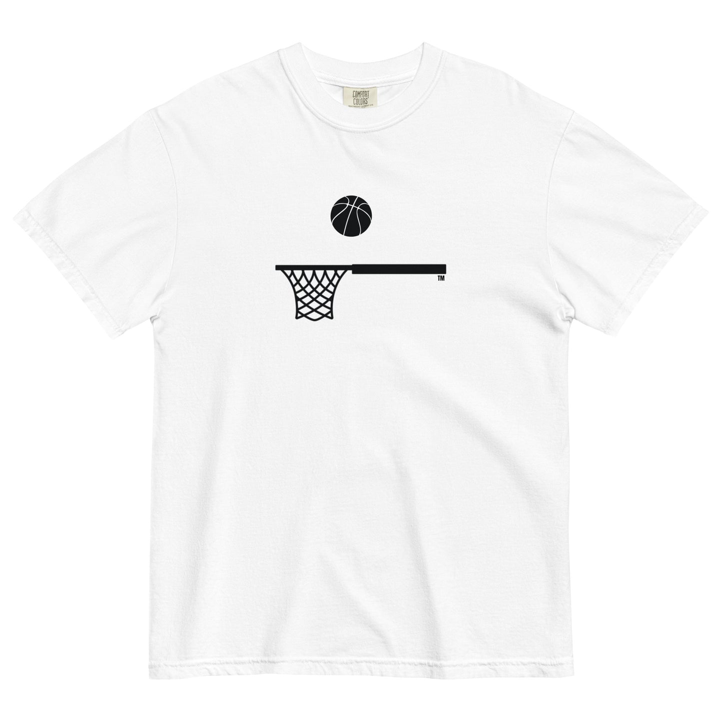 Black Ball and Hoop Thick T