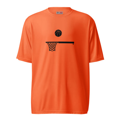 Ball and Hoop Black Hoop-In-T