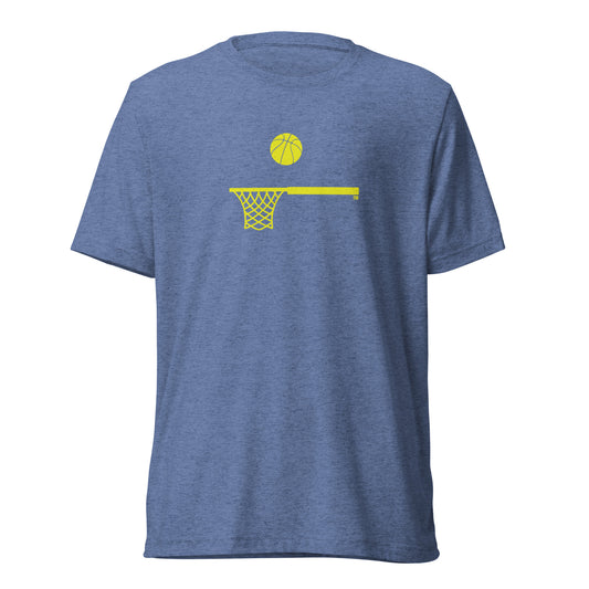 Yellow Ball and Hoop Lifestyle TriBlend