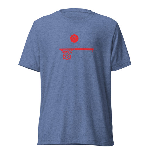 Red Ball and Hoop Lifestyle TriBlend
