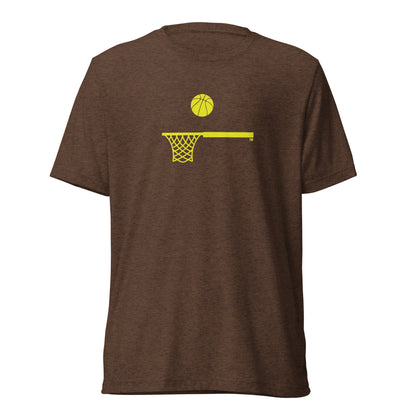 Yellow Ball and Hoop Lifestyle TriBlend