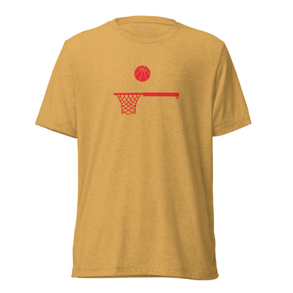 Red Ball and Hoop Lifestyle TriBlend