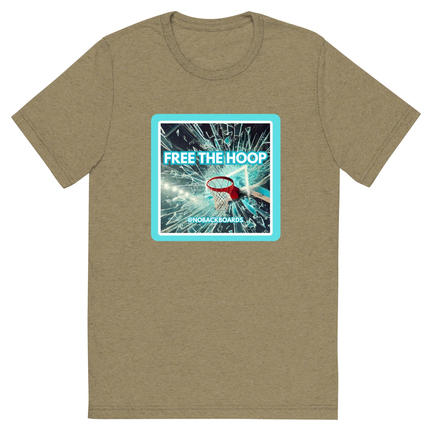 FREE THE HOOP SHATTERED Lifestyle TriBlend
